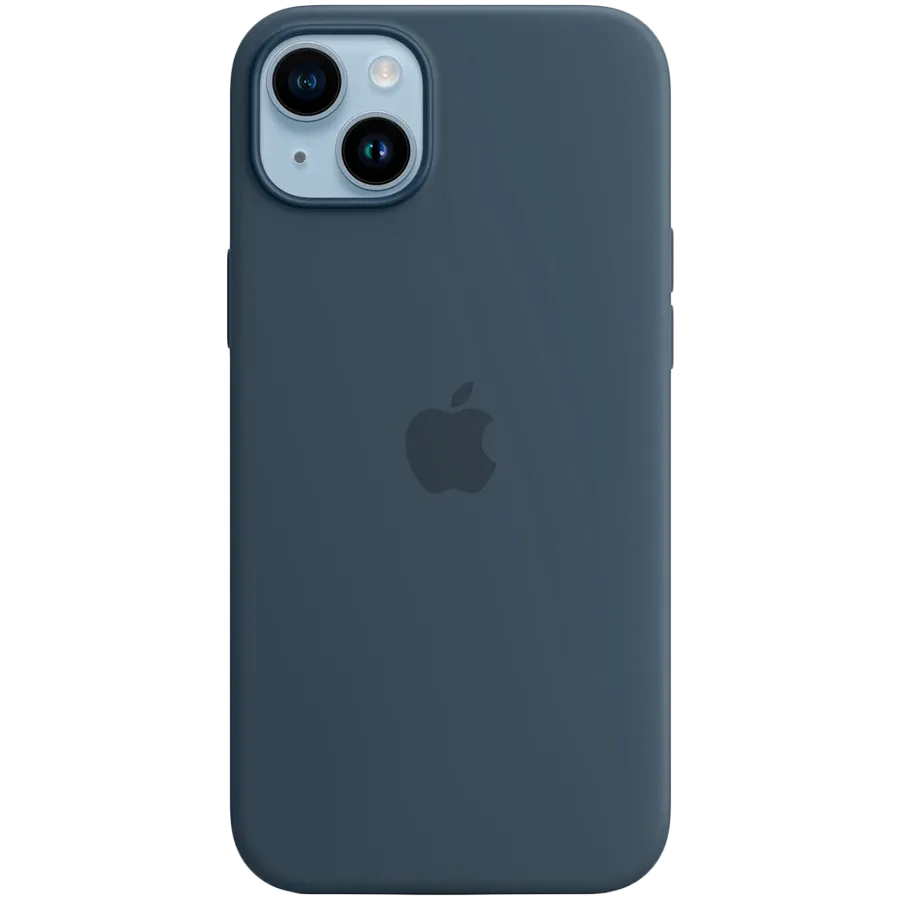 Պատյան APPLE Silicone Case հետ MagSafe Storm Blue for iPhone 14 Plus — image №1