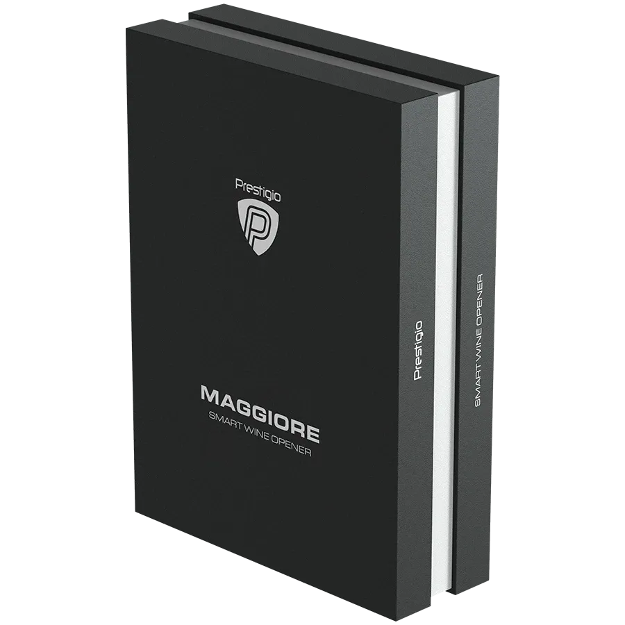 PRESTIGIO Maggiore Smart штопор для вина, черный/серебристый — Изображение №16