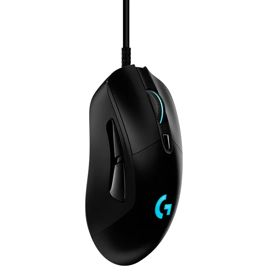 LOGITECH G403 HERO Gaming Mouse, Wired, Black — Image №3 LOGITECH G403 HERO Gaming Mouse, Wired, Black — Image №3