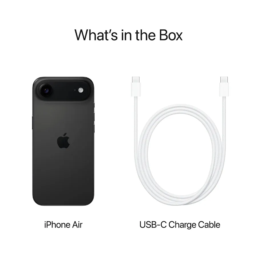Apple iPhone Air, 512 GB, Space Black — Image №7