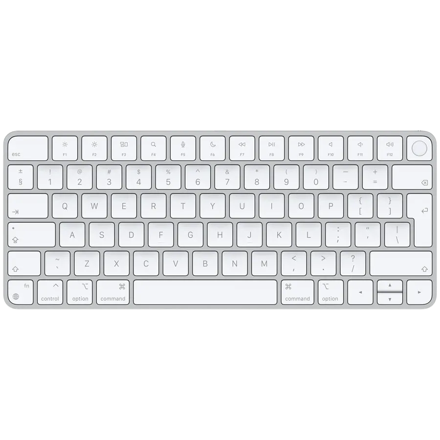 APPLE Magic Keyboard Keyboard with Touch ID, Wireless, White, International EN — Image №1