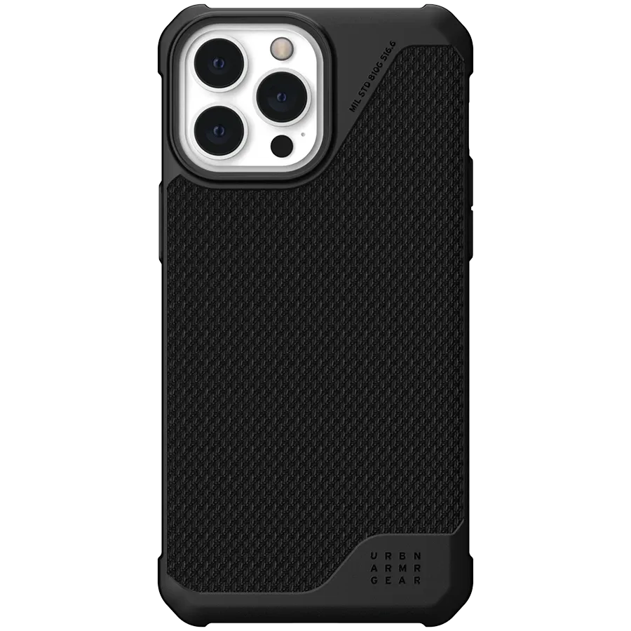 UAG Θήκη Folio METROPOLIS FOLIO , Kevlar Black for iPhone 13 Pro Max — Εικών №1