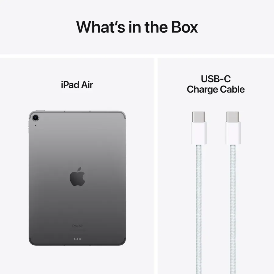 iPad Air 11 M2, 1 TB Wi-Fi+4G 2024, Space Gray — Image №9