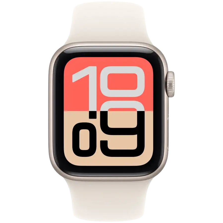 Apple Watch SE GPS Gen.3, 40mm, Gold, Starlight Sport Band, S/M — Image №2