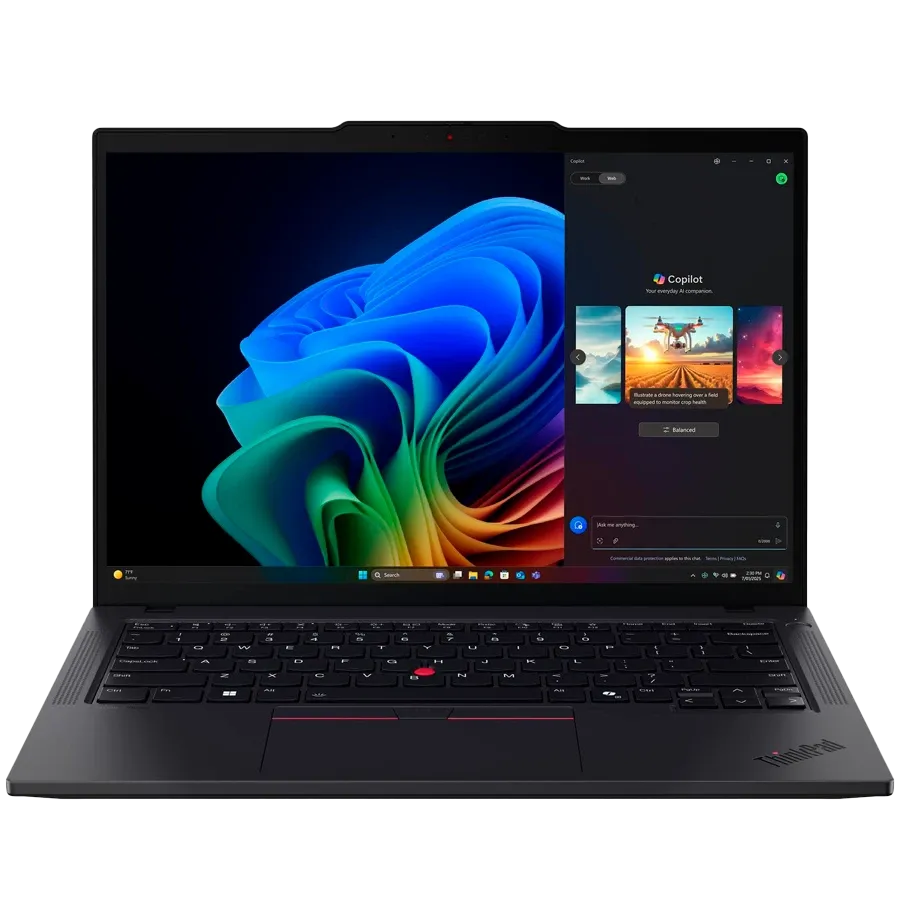 Laptop LENOVO ThinkPad T14 Gen 6 14" (1920x1200 60Hz), Core Ultra 7 Processor 258V, 32 GB, Arc 140V, Black, 1 TB — Image №1