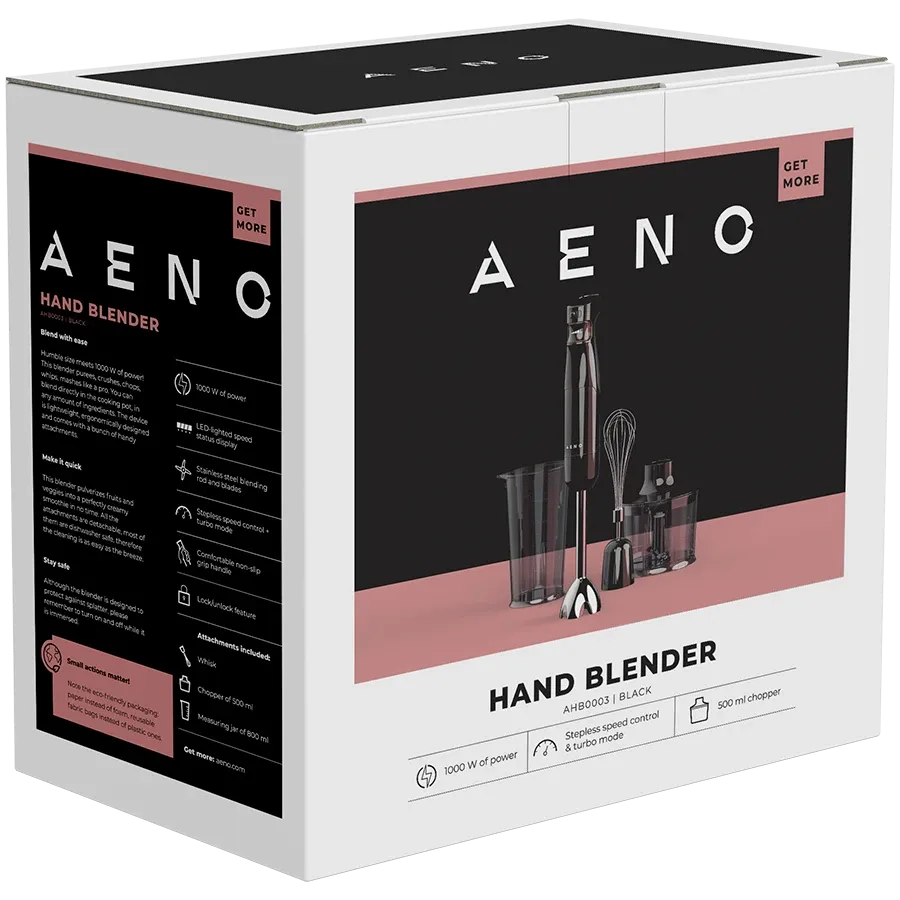 Hand Blender AENO HB3, Black — Image №13