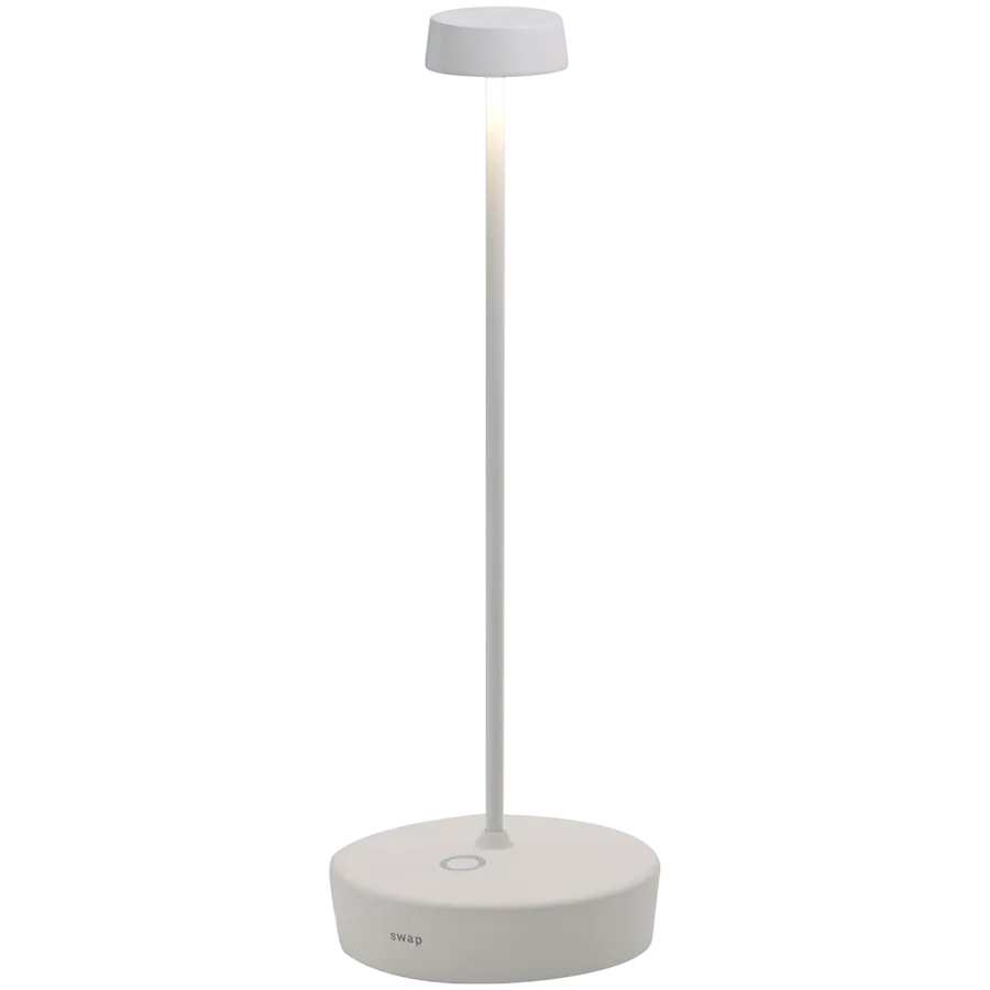 ZAFFERANO SWAP TABLE LAMP 100x290mm. MATT WHITE 2.0W LED 112/120/127 lm. — Image №1