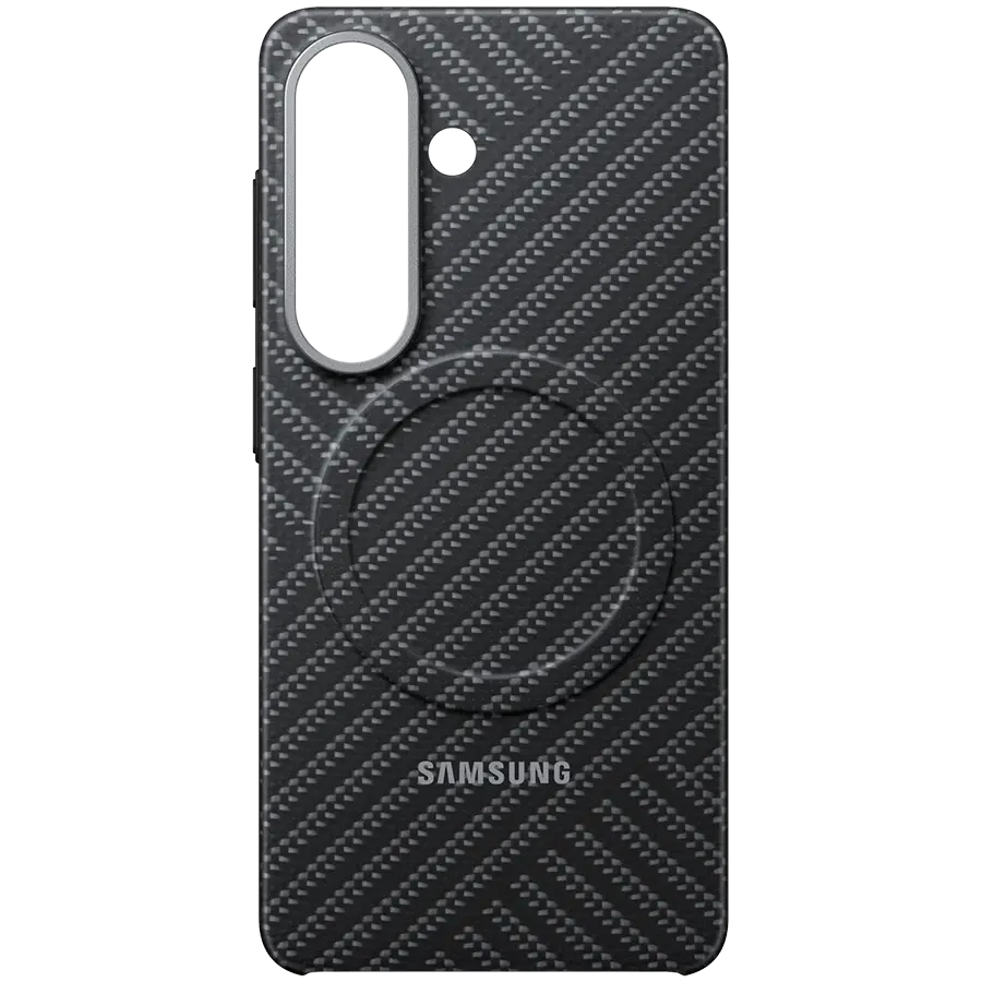 SAMSUNG Case Carbon Magnet with MagSafe, Dark Gray for Samsung Galaxy S26 — Image №2
