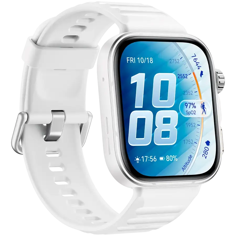 HUAWEI Watch Fit 5 Pro Smart Watch, 45mm, White — Image №3