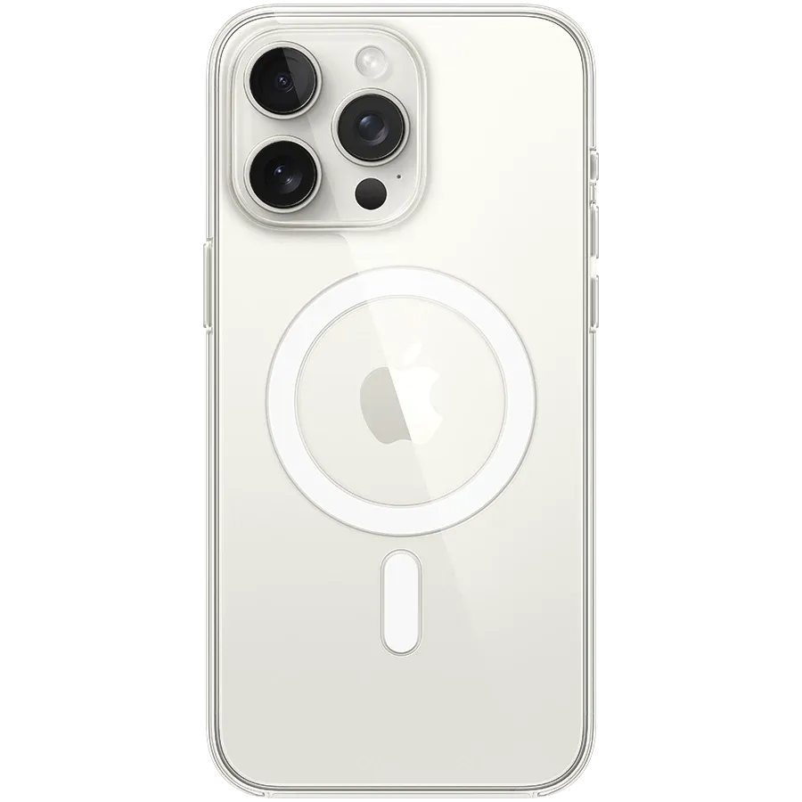 APPLE Θήκη Clear Case with MagSafe με MagSafe, Σαφές for iPhone 15 Pro Max — Εικών №1