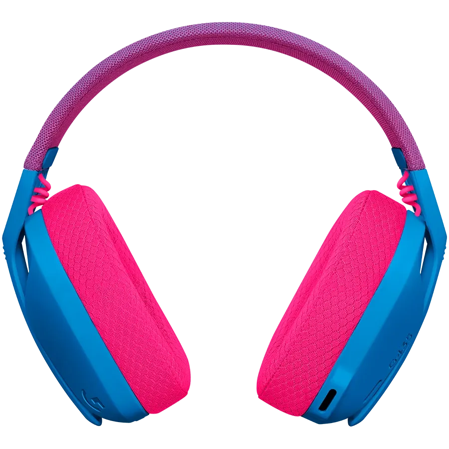 Ασύρματο Ακουστικό LOGITECH G435 Lightspeed με μικρόφωνο, Blue/Raspberry — Εικών №2