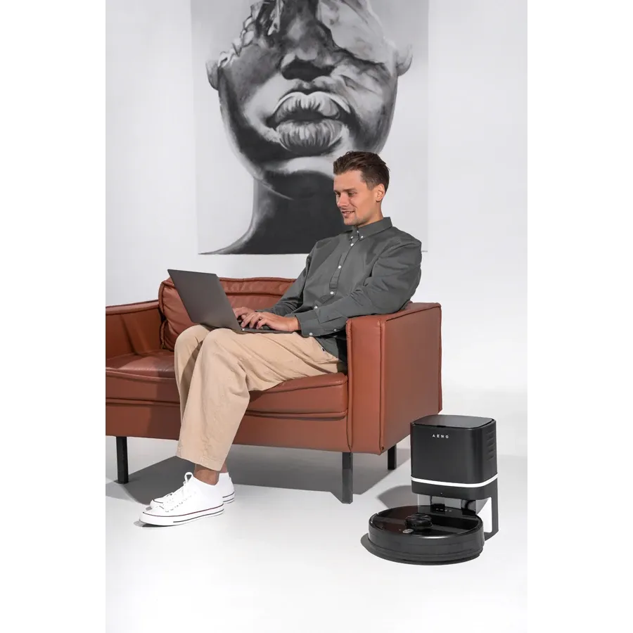 AENO RC1S Ηλεκτρική σκούπα ρομπότ, Μαύρος — Εικών №10