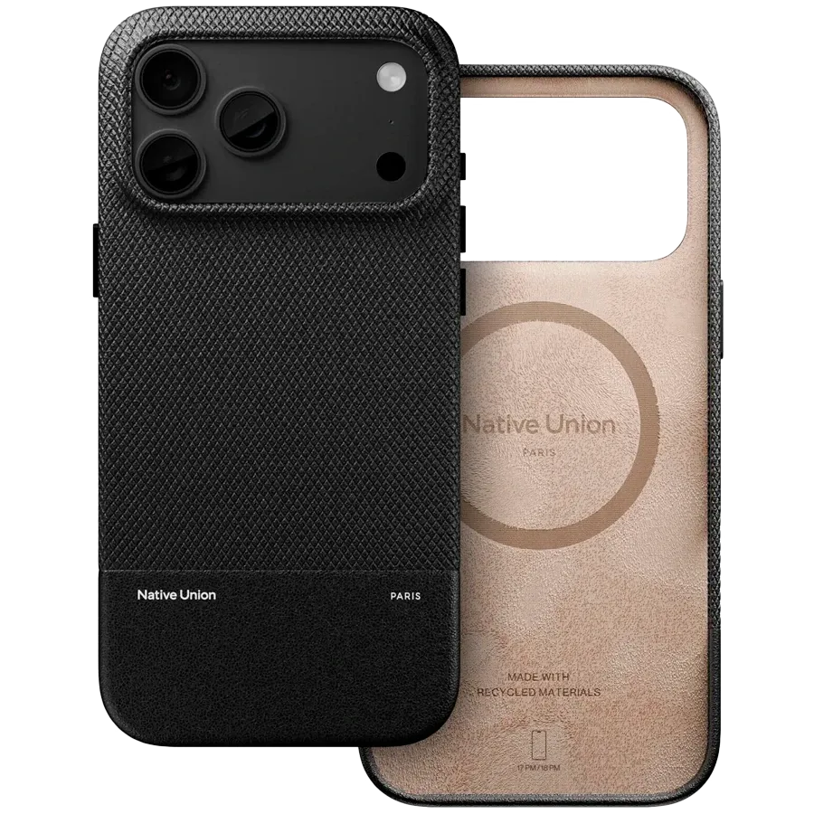 NATIVE UNION Θήκη Coque (RE) CLASSIC , Μαύρος for iPhone 18 Pro Max — Εικών №1