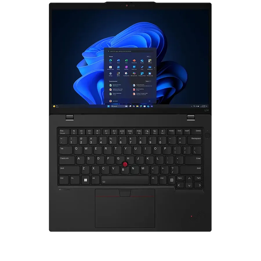 Laptop LENOVO ThinkPad L14 Gen 6 14" (1920x1200 60Hz), Core Ultra 7 255U, 16 GB, Graphics, Black, 512 GB — Εικών №4