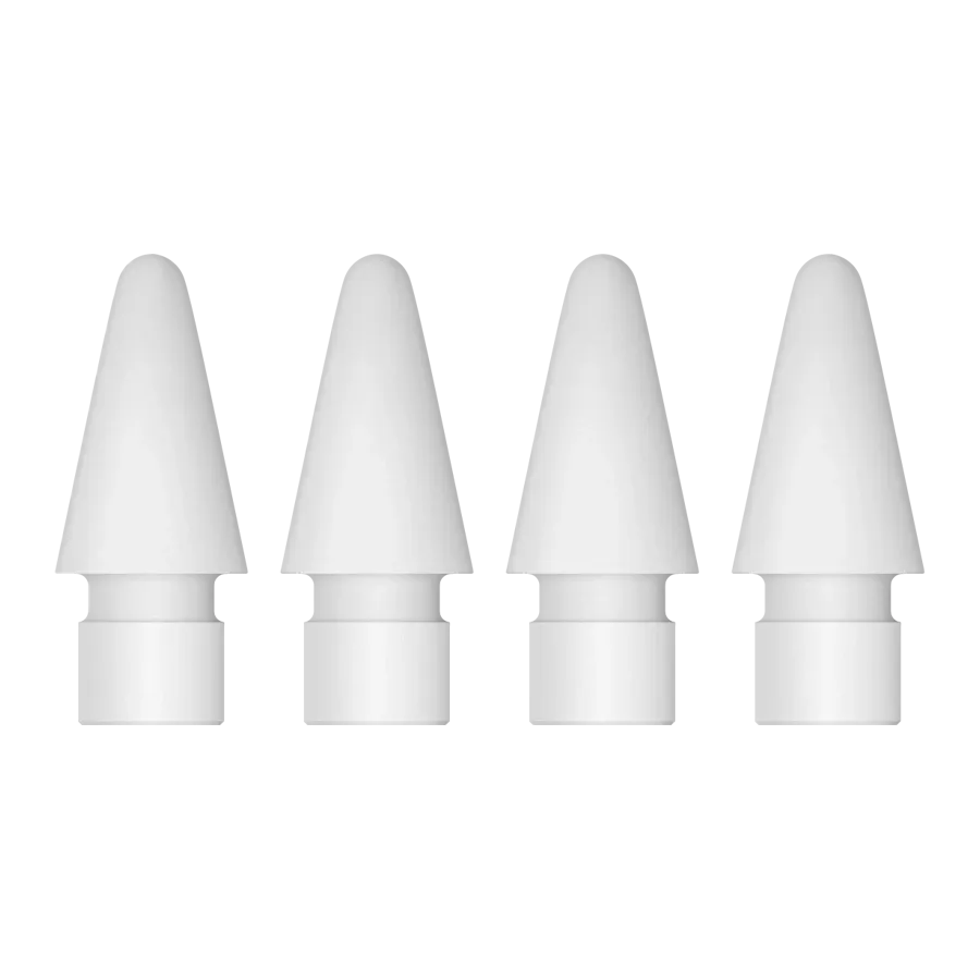 APPLE Pencil Tips for Apple Pencil 4 pack , White — Image №1