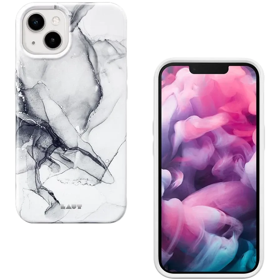 LAUT Чехол HUEX INK with MagSafe, Белый для iPhone 13 — Изображение №1 LAUT Чехол HUEX INK with MagSafe, Белый для iPhone 13 — Изображение №1