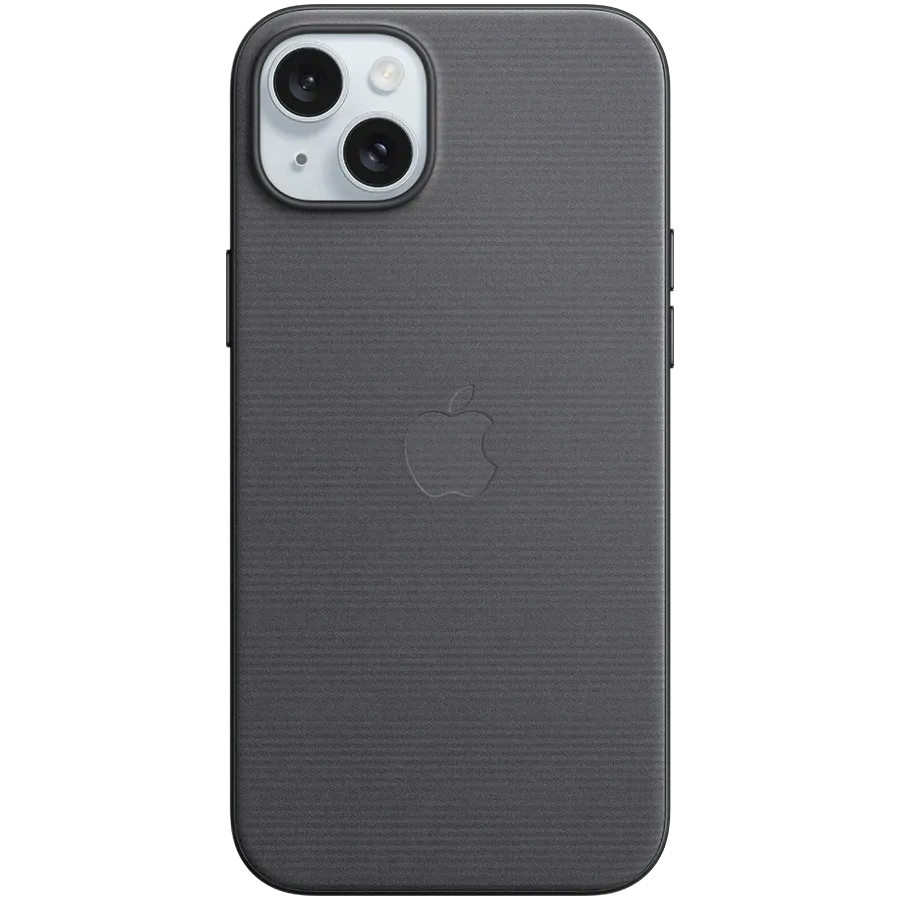 Чехол APPLE FineWoven с MagSafe для iPhone 15 Plus, Black — image №1