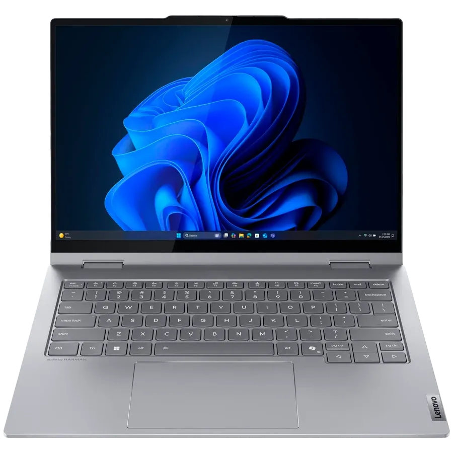 Φορητός LENOVO ThinkBook 14 2-in-1 G5 14" (1920x1200), Core Ultra 7 255U, 16 γιγαμπάιτε, Integrated, 512 γιγαμπάιτε — Εικών №1