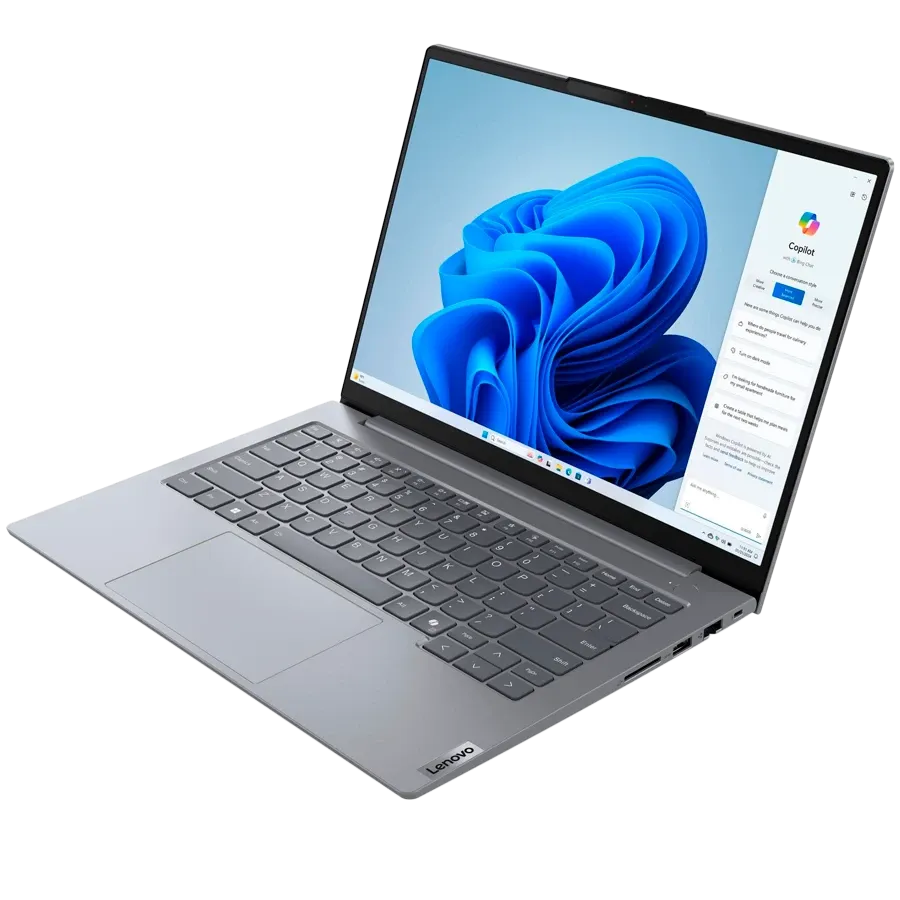 Laptop LENOVO ThinkBook 14 G7 ARP 14" (1920x1200), Ryzen 5 7535HS, 16 GB, 660M, Arctic Grey, 2024, 512 GB — Image №3