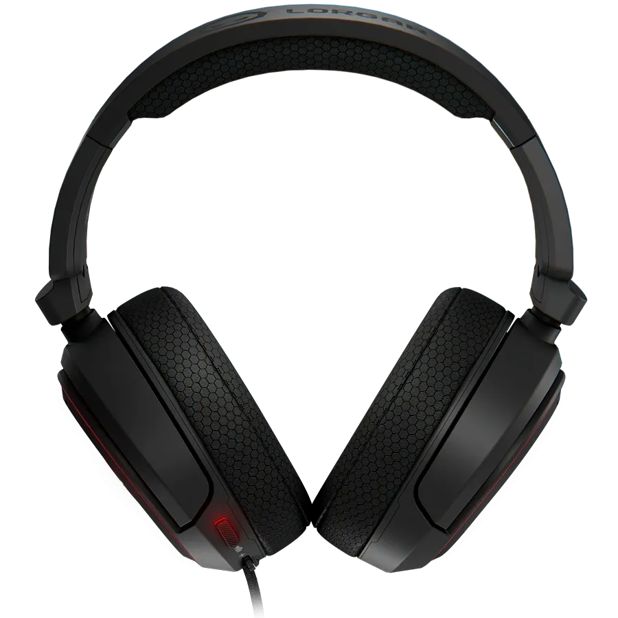Gaming Headset LORGAR, Wired, with Microphone, Black — Image №2