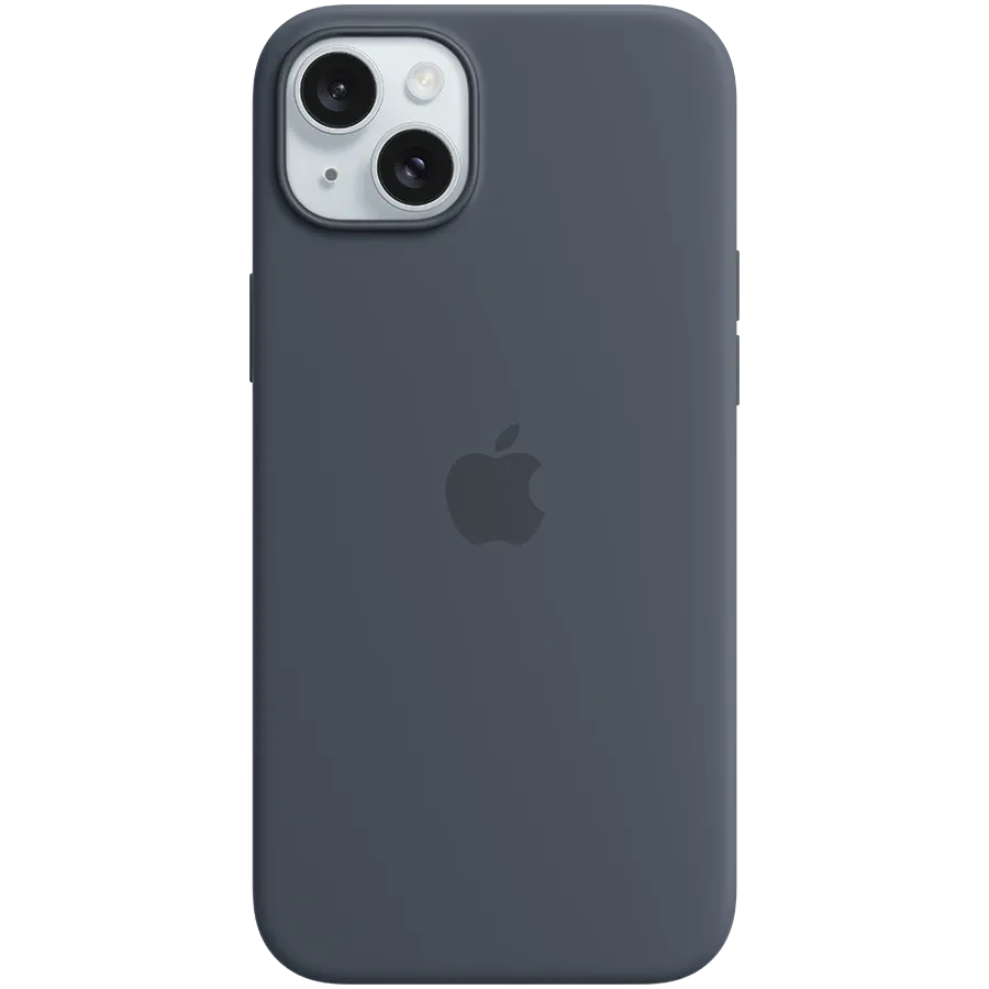 APPLE Іс Silicone Case with MagSafe with MagSafe Storm Blue for iPhone 15 Plus — image №1