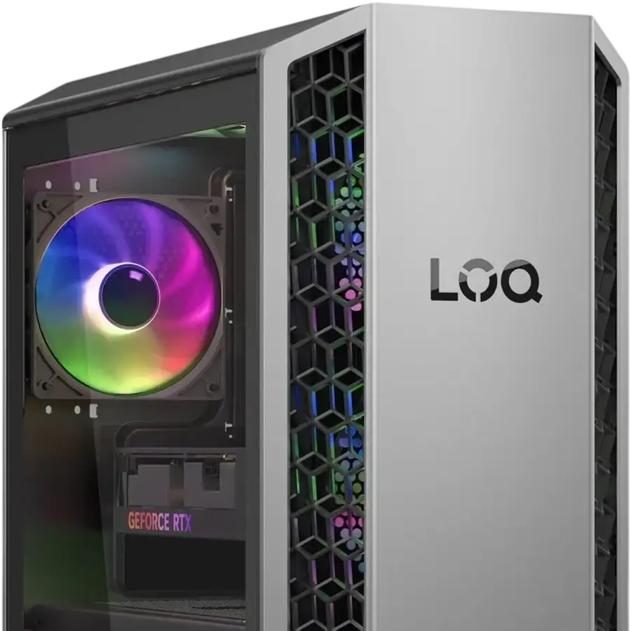 LENOVO Προσωπικός υπολογιστής Ryzen 7, 32 γιγαμπάιτε, Luna Grey, 1 τεραμπάιτε — Εικών №3