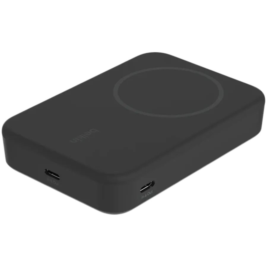 BELKIN BoostCharge Qi2 Magnetic Power Bank, 10000 mAh, Black — Image №2