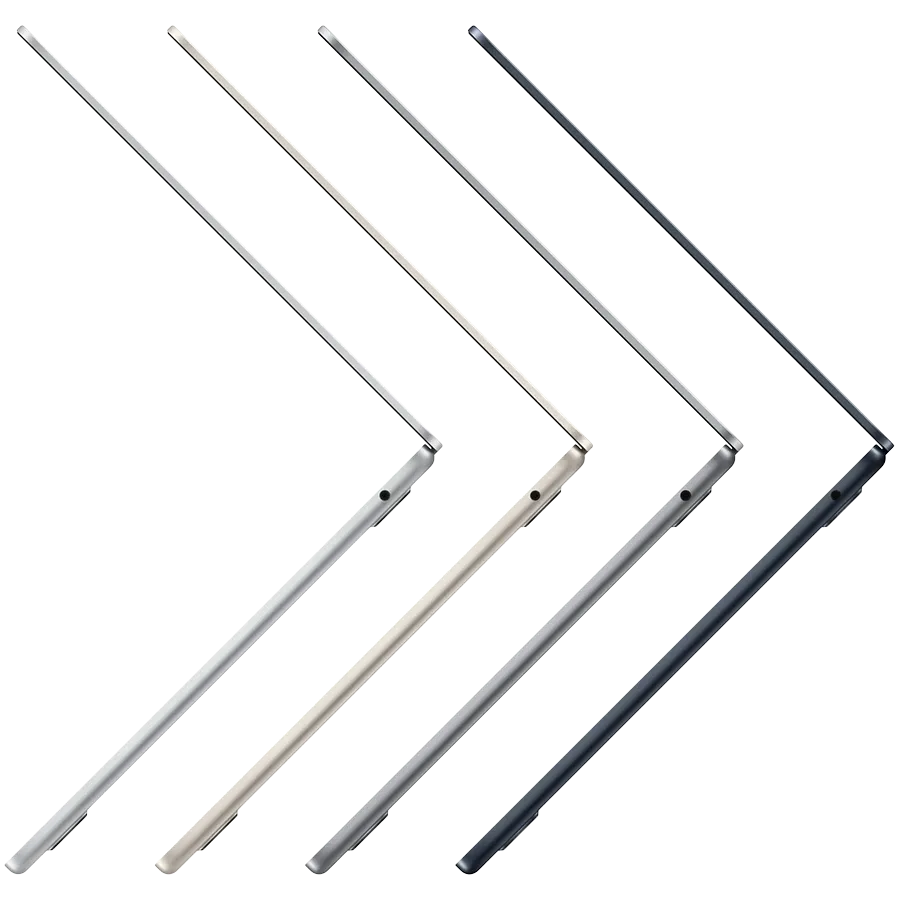 Apple MacBook Air 13.6"  Apple M2 (8C CPU/8C GPU), 16 γιγαμπάιτε, 256 γιγαμπάιτε, Ασημί, 2022 — Εικών №2