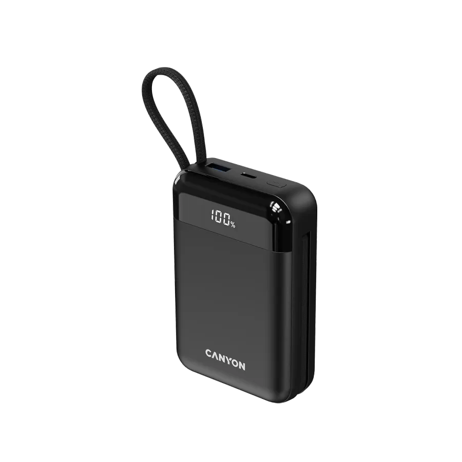 CANYON Power Bank, 20000 mAh, Black — Image №3