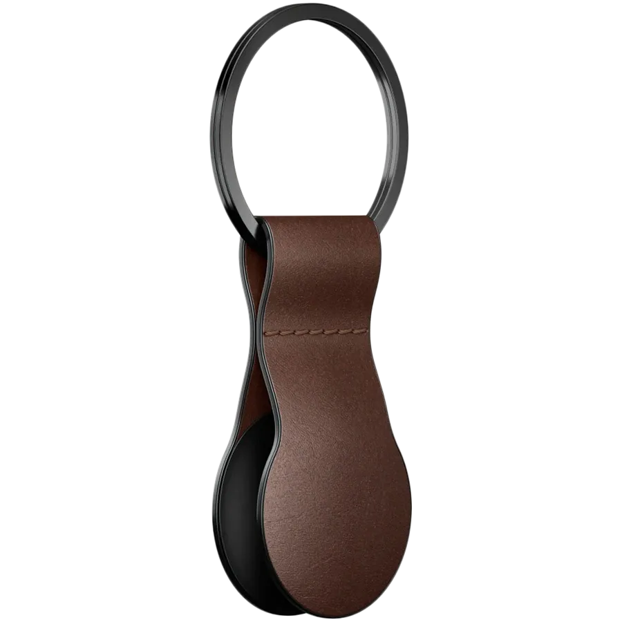 NOMAD Case Leather Loop, Brown for AirTag — Image №3 NOMAD Case Leather Loop, Brown for AirTag — Image №3