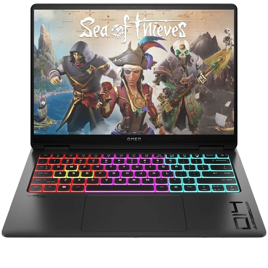 Laptop HP INC 14" (2880x1800 120Hz), Core Ultra 7 155H, 16 GB, RTX 4050 6 GB, Shadow Black, 512 GB — Image №1