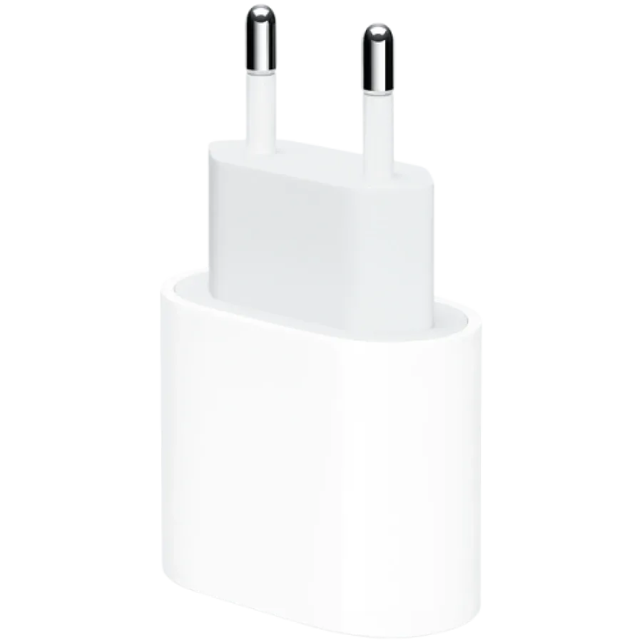 Адаптер питания APPLE 1*USB-C, 20 Вт, Белый — Изображение №1