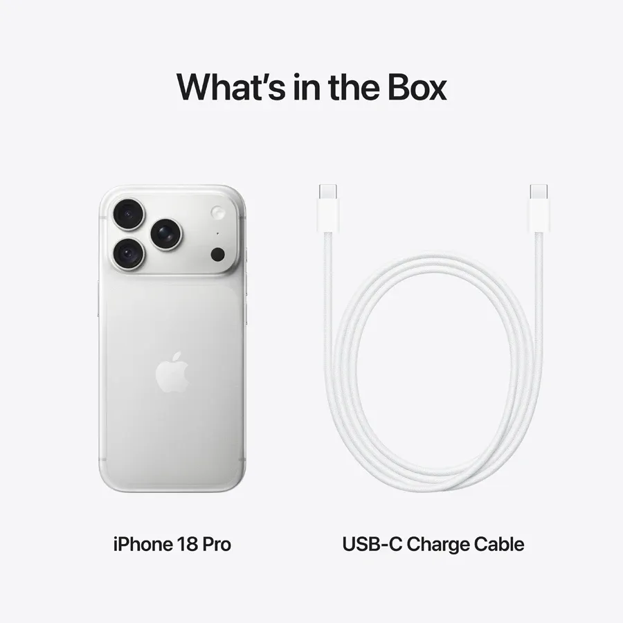 Apple iPhone 18 Pro, 2 TB, Silver — Image №10
