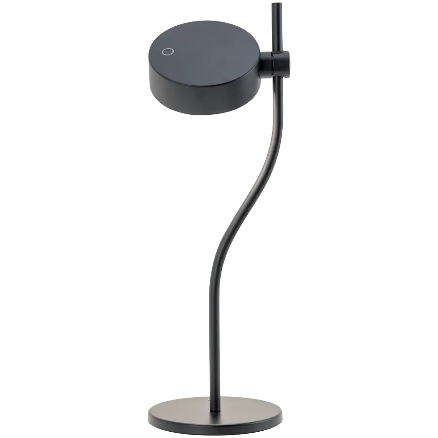ZAFFERANO SUPER O TABLE LAMP 166x461x150mm. MATT BLACK 3.5W 27/31/40K-5Vdc — Εικών №1