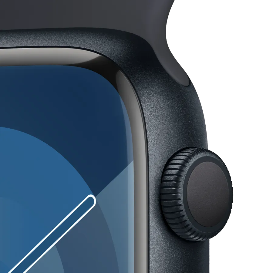 Apple Watch Series 9 GPS, 45χιλ., Μεσάνυχτα, Midnight Sport Band, M/L — Εικών №3 Apple Watch Series 9 GPS, 45χιλ., Μεσάνυχτα, Midnight Sport Band, M/L — Εικών №3