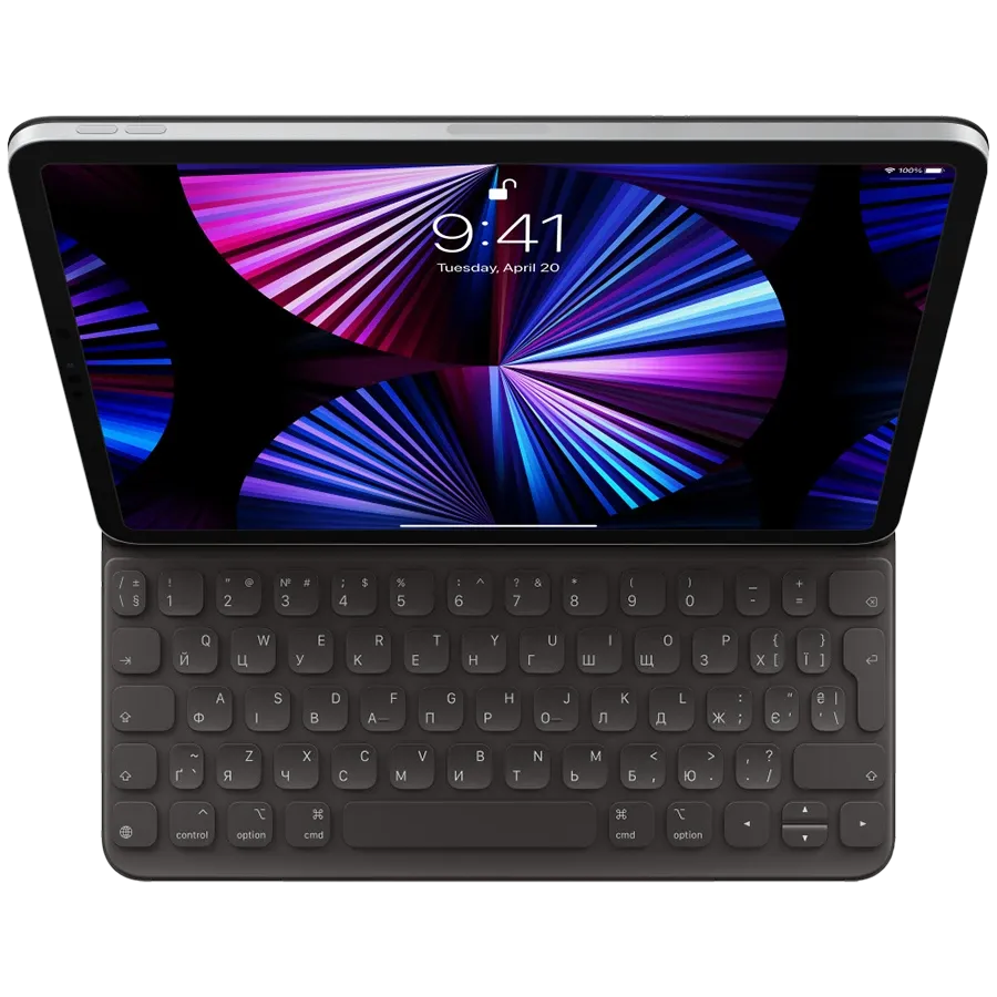 Чехол-клавиатура APPLE Magic Keyboard Черный для iPad Air (4-го поколения)/Air (5-го поколения)/iPad Pro 11 дюймов (1-го, 2-го, 3-го и 4-го поколения) — Изображение №4