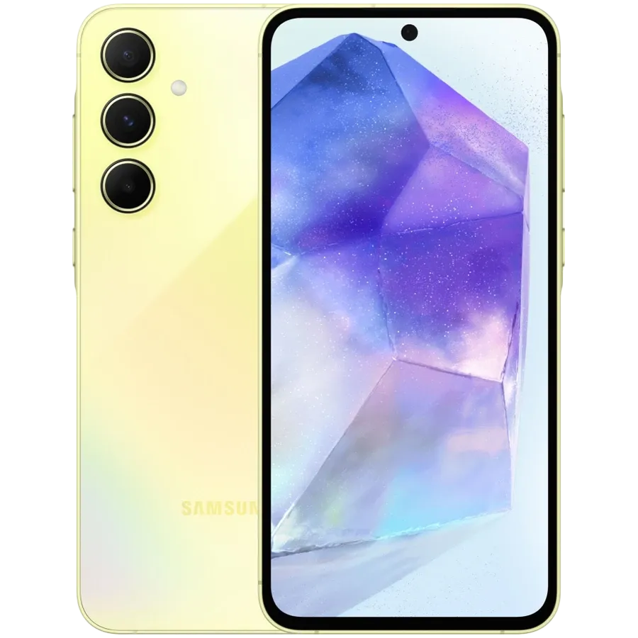 SAMSUNG Galaxy A55 128 GB, Yellow — Image №1