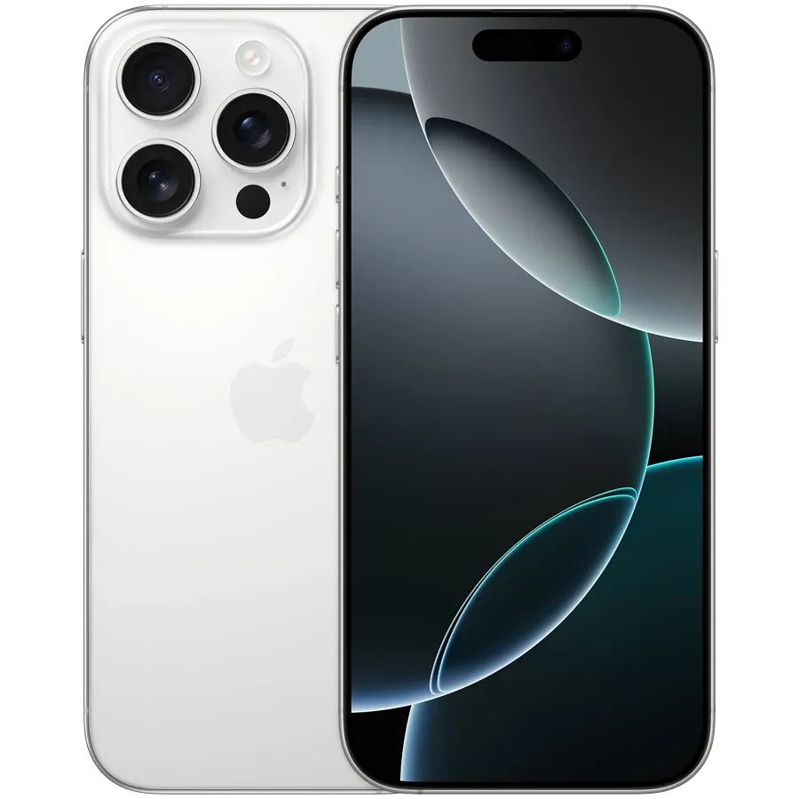 Apple iPhone 16 Pro, 512 GB, White Titanium — Εικών №1