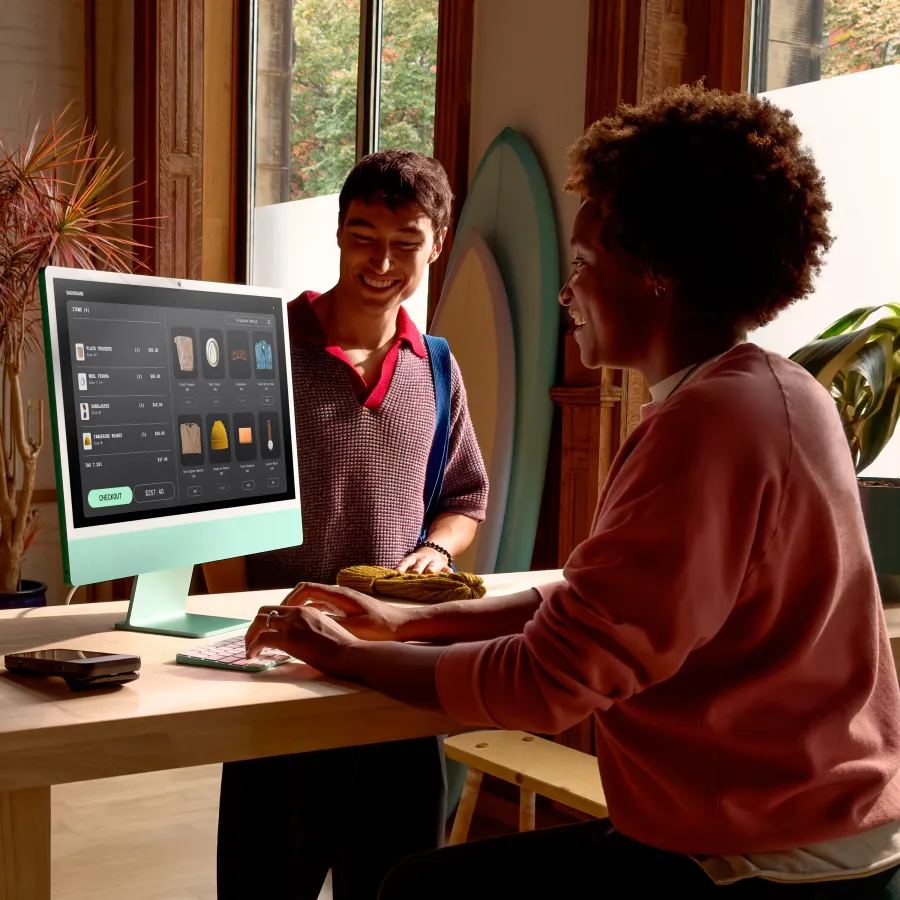 Apple iMac 24", Apple M4 (8C CPU/8C GPU), 16 GB, 256 GB SSD, Green — Image №8 Apple iMac 24", Apple M4 (8C CPU/8C GPU), 16 GB, 256 GB SSD, Green — Image №8