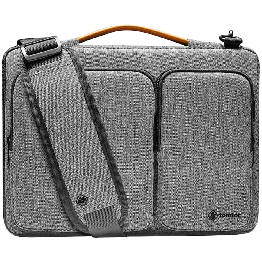 TOMTOC Պայուսակ Defender-A42 Laptop Shoulder Bag  Մոխրագույն for MacBook Air 13/MacBook Pro 13 — image №1