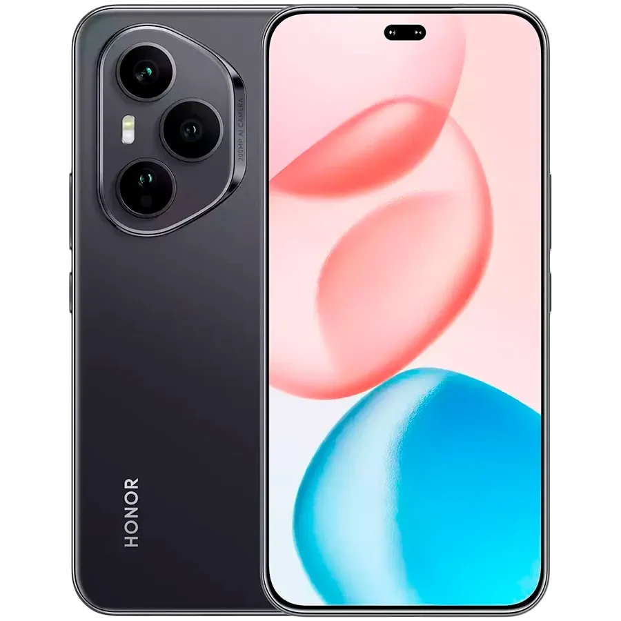 HONOR 400 Pro 2025  5G 12 ГБ/512 ГБ, Midnight Black — Изображение №1