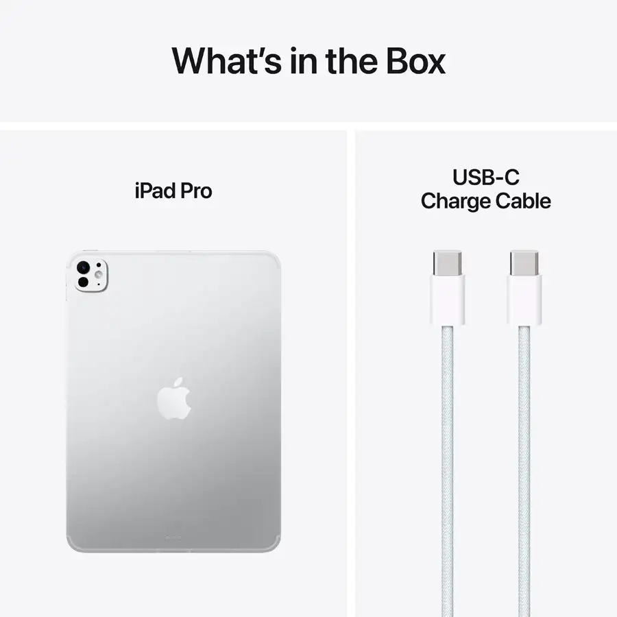 Apple iPad Pro 11 (M5), 256 GB, Wi-Fi+4G, Standard glass, 2025, Silver — Image №9