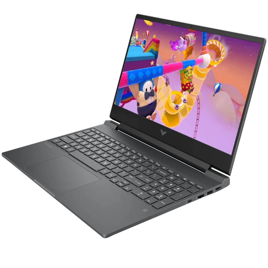 Laptop HP Victus Gaming 15 15.6" (1920x1080 144Hz), Ryzen 5 8645HS, 16 GB, RTX 3050 6 GB, Mica Silver, 512 GB — Image №2