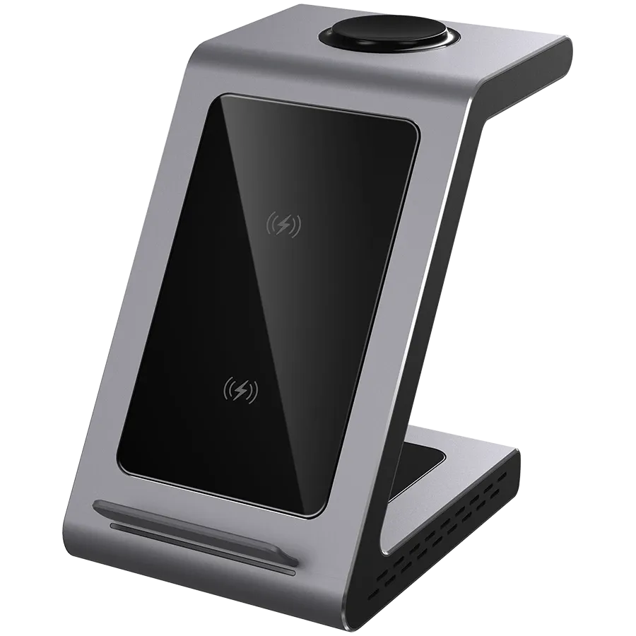 PRESTIGIO ReVolt A9 Ασύρματος φορτιστής, 10 βατ, Γκρι — Εικών №1