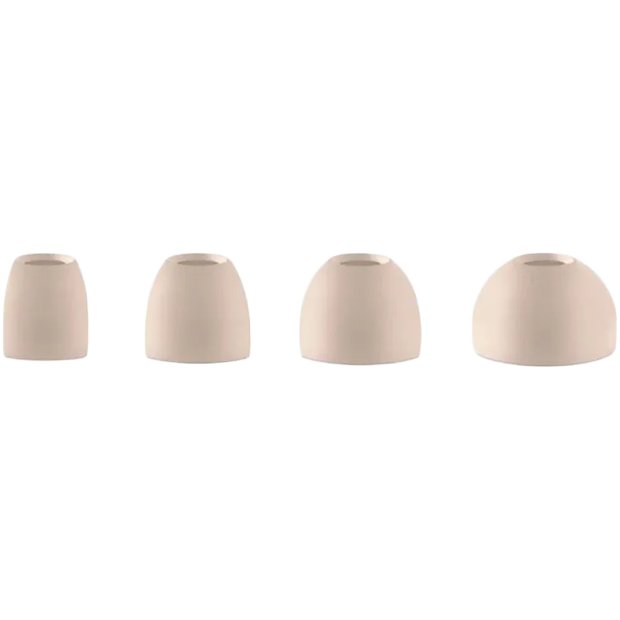 BANG & OLUFSEN  for Beoplay E6, Beoplay E6 Motion, Beoplay H3, Beoplay H3 ANC, Beoplay E4, Beoplay H5, Beoplay E8, Beoplay E8 Sport, Beoplay E8 2nd Gen, Beoplay E8 3rd Gen, Beoplay E8 Motion, Beoplay EQ, LimestoneA set of silicone ear gels — Image №1