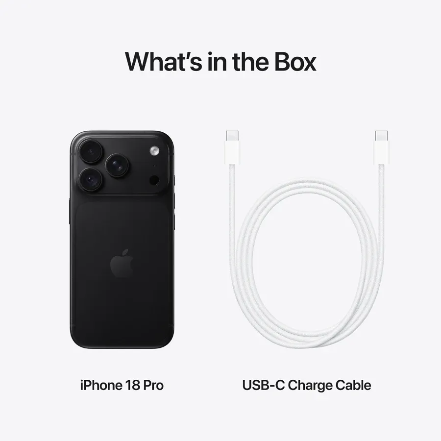 Apple iPhone 18 Pro, 2 TB, Black — Image №10