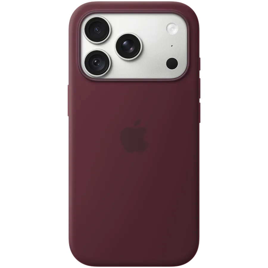 APPLE Silicone Case with MagSafe, Burgundy for iPhone 18 Pro — Image №1 APPLE Silicone Case with MagSafe, Burgundy for iPhone 18 Pro — Image №1