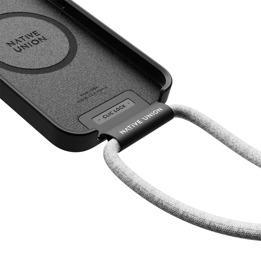 NATIVE UNION Case CLIC POP with MagSafe, Gray for iPhone 13 Pro — Image №4