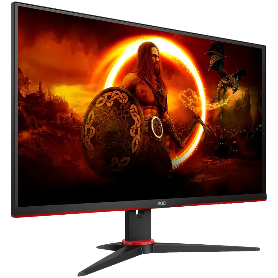 AOC LED-монитор (27", 1920x1080, IPS) Чёрный/Красный — Изображение №2
