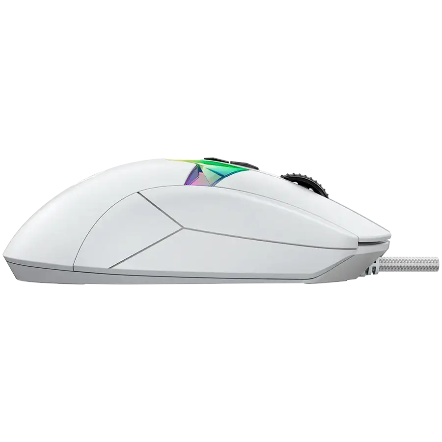 LORGAR MSP80 Gaming Mouse, Wired, White — Image №6 LORGAR MSP80 Gaming Mouse, Wired, White — Image №6